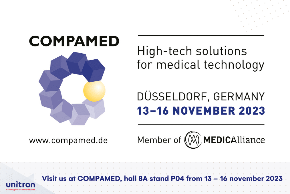 Unitron aanwezig tijdens Compamed 2023
