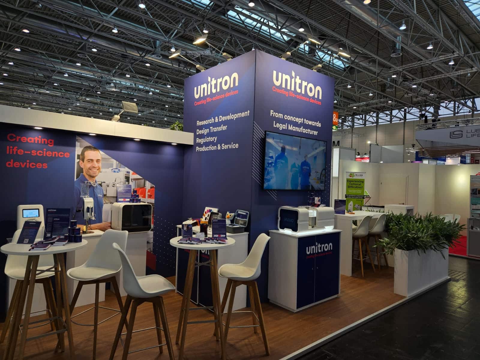 Unitron present at Compamed 2024